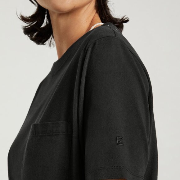 Everlane Women's Organic Cotton Weekend Tee Dress in Black, Size Small - Picture 11 of 14